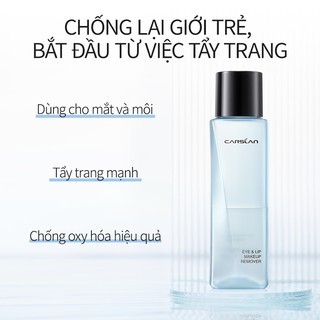 Nước Tẩy Trang Carslan Chiết Xuất Thực Vật cho mắt và môi 100ml SONCAR6