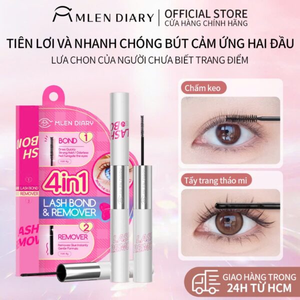 KEO 2 ĐẦU Mlen Diary tiện lợi keo siêu chắc