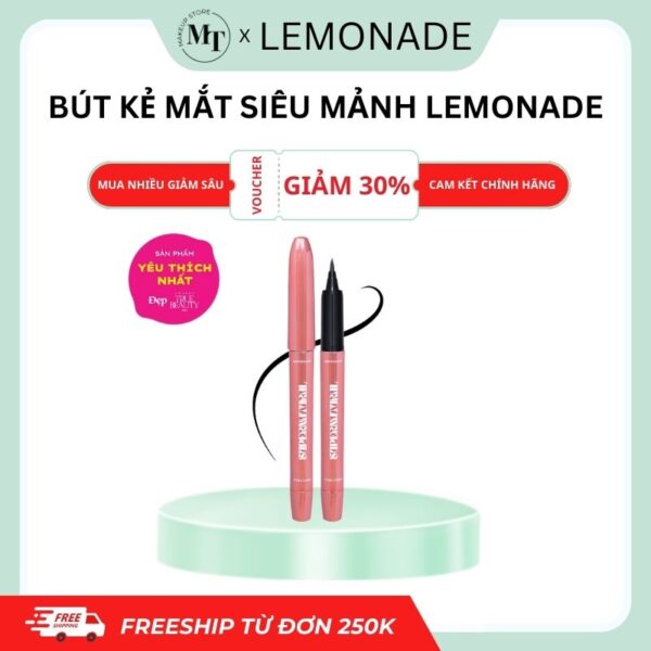 bút kẻ mắt siêu mảnh lemonade