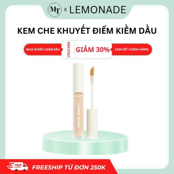 kem che khuyết điểm kiềm dầu lemonade