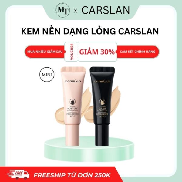 kem nền dạng lỏng carslan mini
