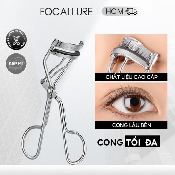 Kẹp mi Focallure lâu dài tiện lợi dễ dùng giữ mi cong lâu