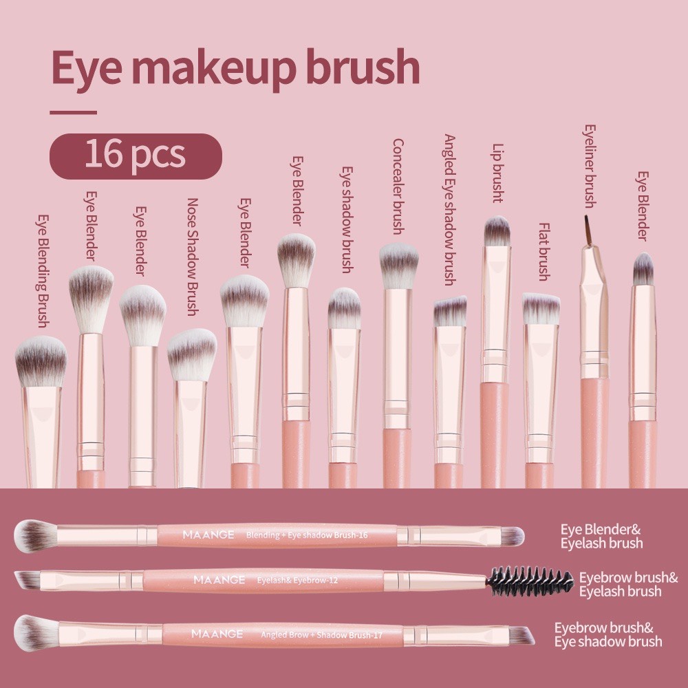 Bộ Cọ Trang Điểm Maange 18 cây