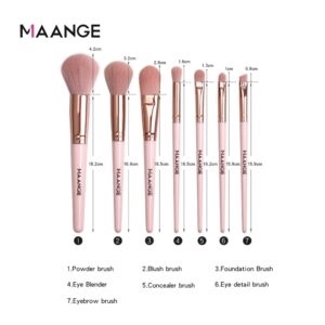 Bộ Cọ Trang Điểm Maange 