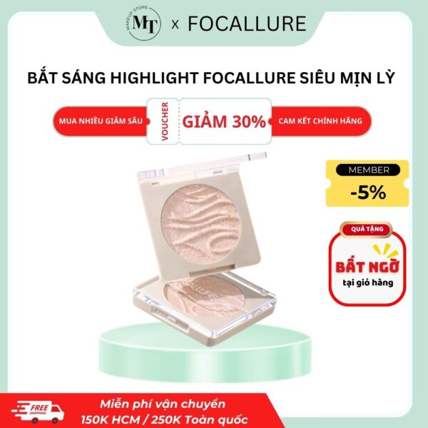Bắt sáng highlight FOCALLURE mịn lỳ